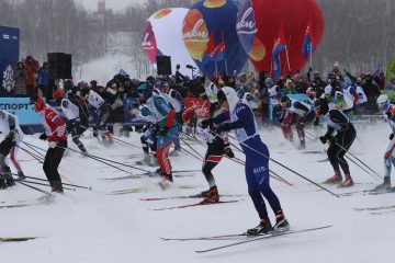 Соревнования Лыжня России 2022
