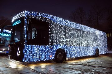 Автобус №268 в новогоднюю ночь будет работать бесплатно